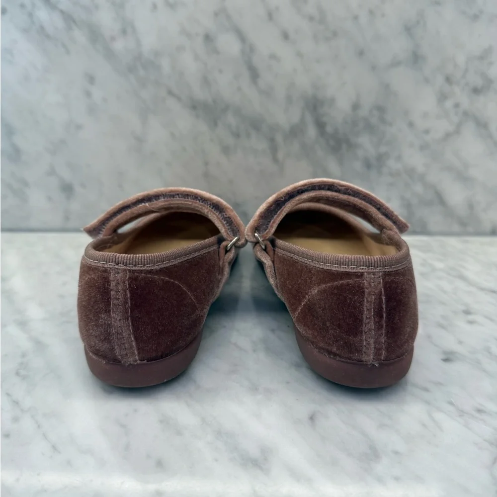 Childrenchic Cassie Rose Velvet Mary Jane Shoes